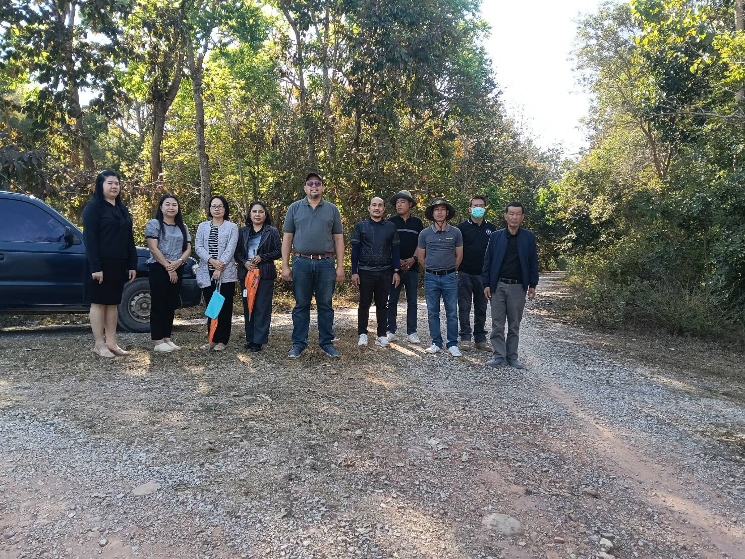 ลงพื้นที่ เพื่อเตรียมความพร้อมในการตรวจติดตามผลการดำเนินการโครงการก่อสร้างของ คณะกรรมการป้องกันและปราบปรามการทุจริต ในภาครัฐ (สำนักงานป.ป.ท.)